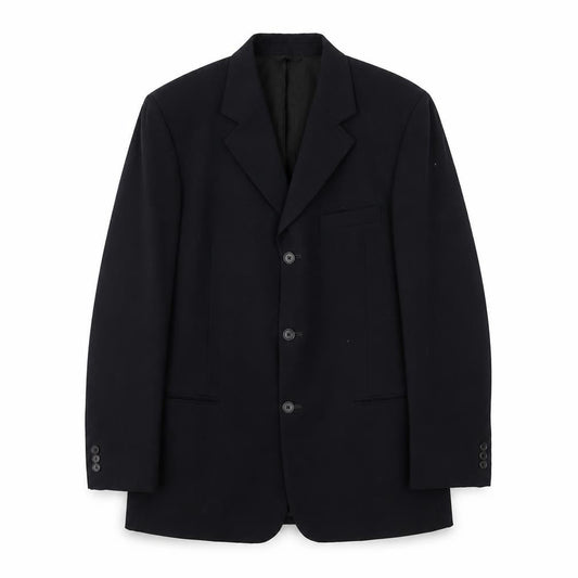 Mens 40 Chest Regular DKNY Black Two-Button Blazer