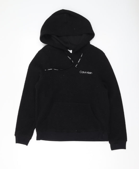 Calvin Klein Women's Black Pullover Hoodie XS