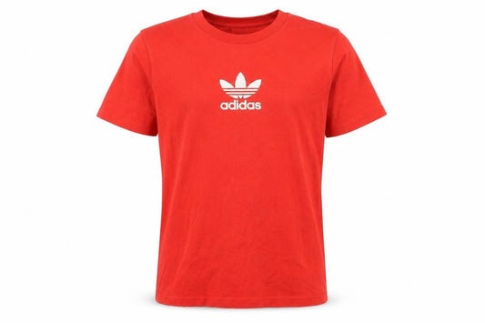 Mens UK Size M adidas Red  Cotton T-Shirt