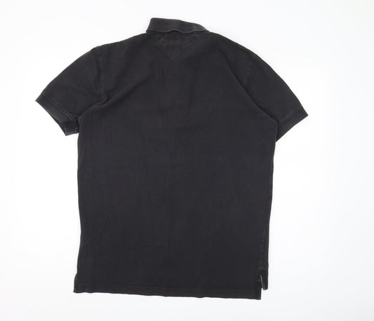 Tommy Hilfiger Men's Black M Polo Shirt for Golf