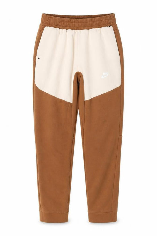 Nike Boys Brown Beige Jogger Trousers Size 176