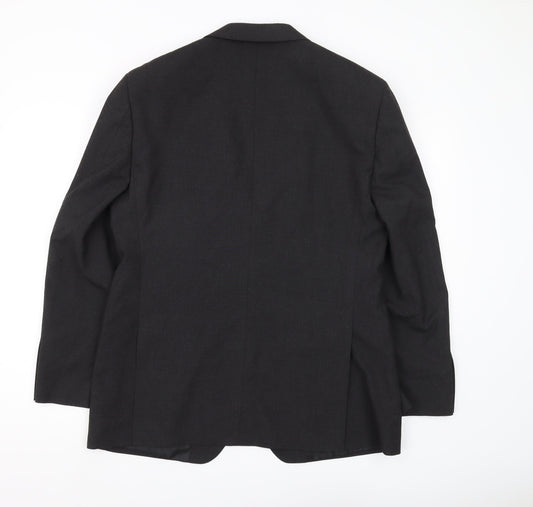 Marks and Spencer Men's Black 40S Suit Jacket