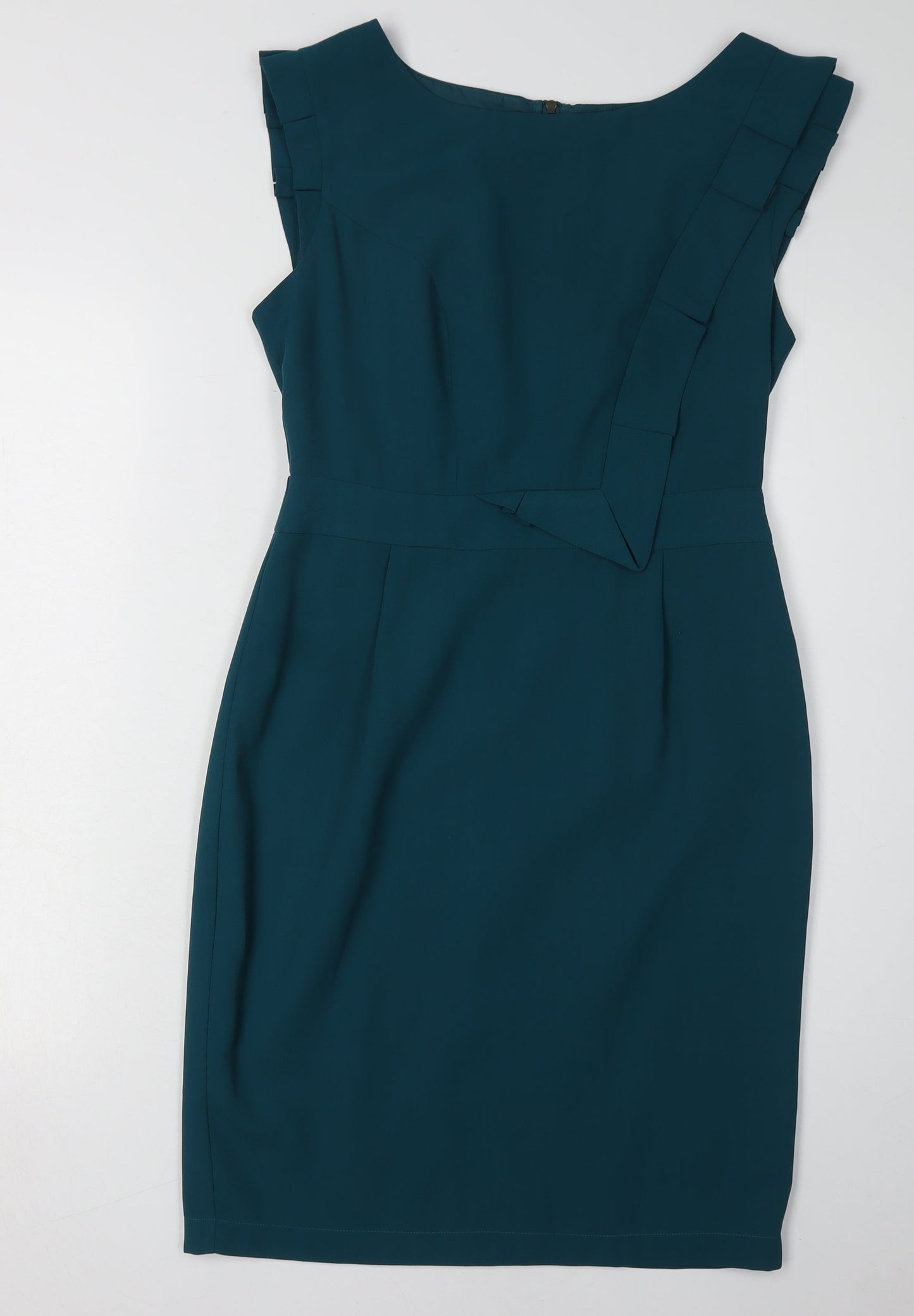 Marks and Spencer Women's Green Sheath Dress Size 8