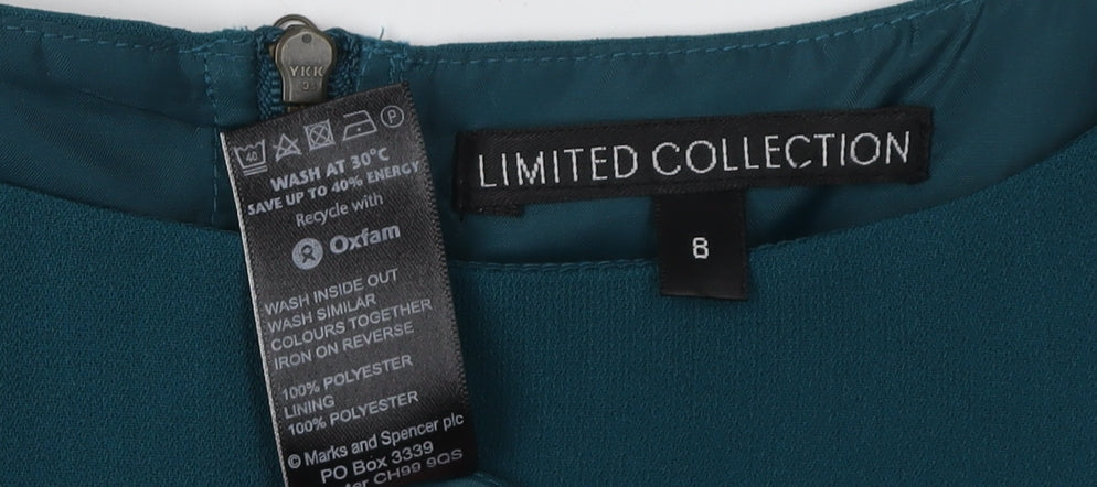 Marks and Spencer Women's Green Sheath Dress Size 8