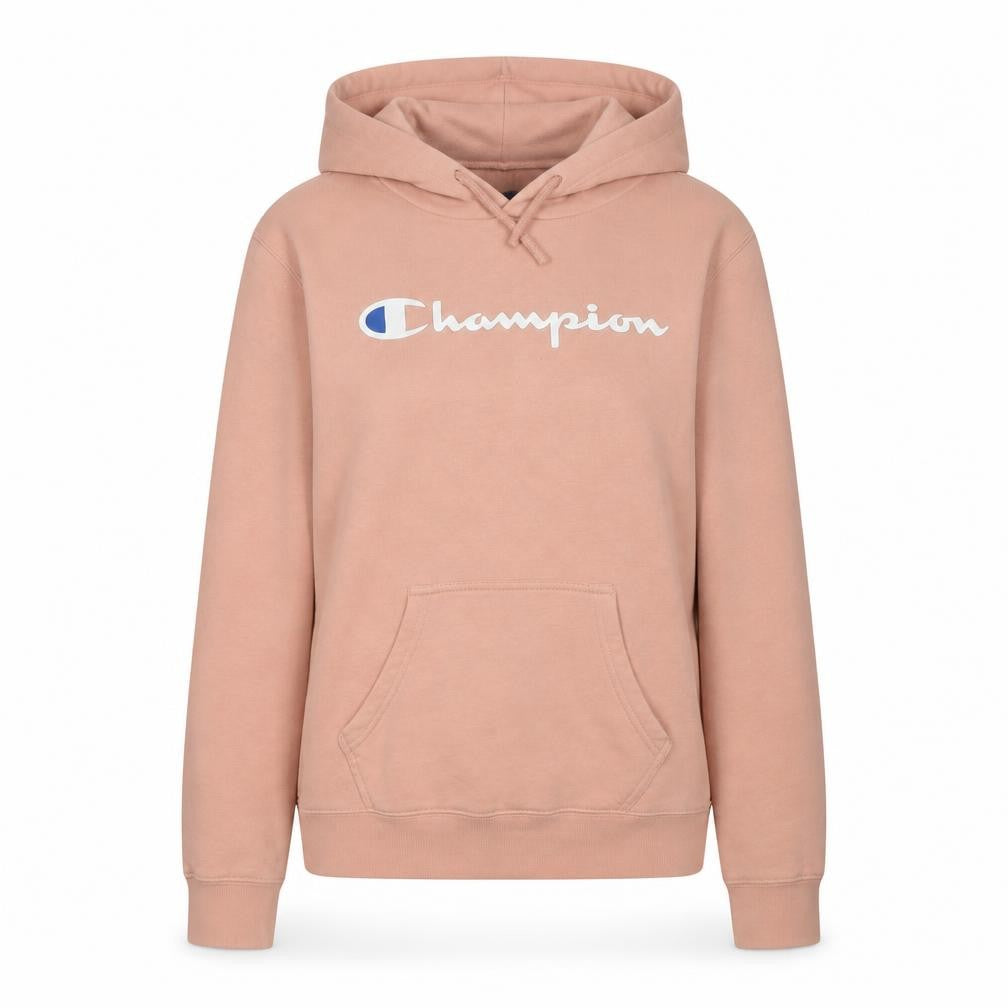 Womens UK XS Regular Champion Pink Pullover Hoodie