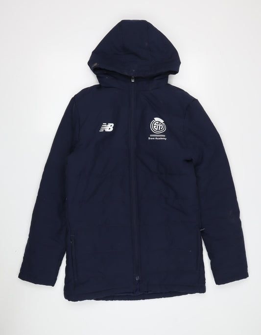 New Balance Men's Blue XL Puffer Jacket