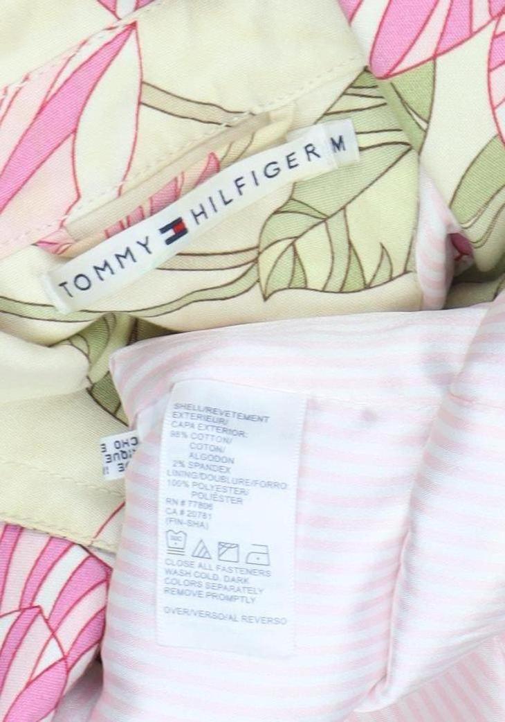 Tommy Hilfiger Women's Floral Cotton Jacket M Multicoloured