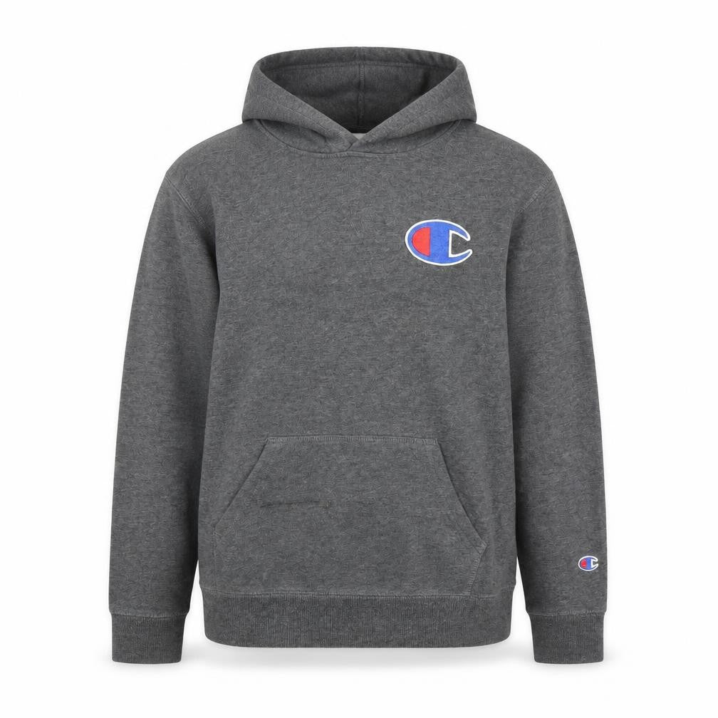 Unisex Adults UK L Regular Champion Grey Pullover Hoodie