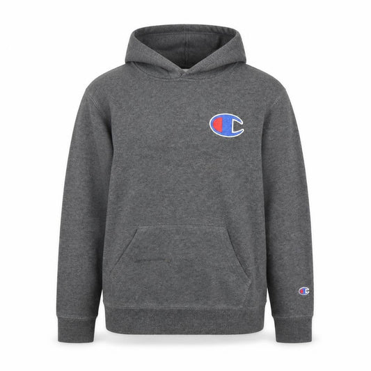 Unisex Adults UK L Regular Champion Grey Pullover Hoodie