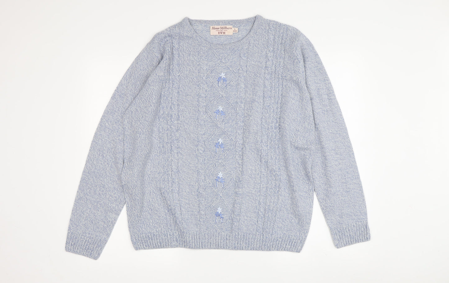 Honor Millburn Women's Blue Pullover Jumper Size L
