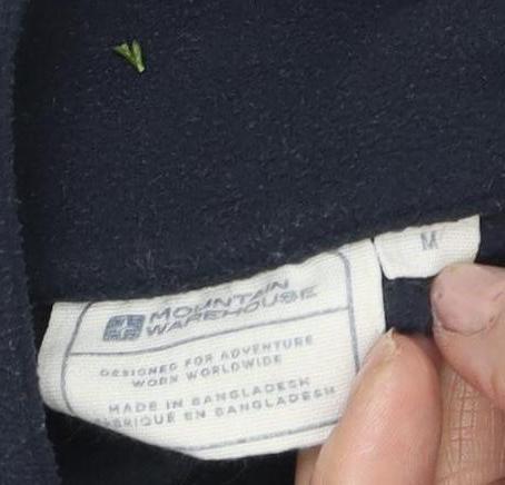 Mountain Warehouse Unisex Black M Pullover Sweatshirt