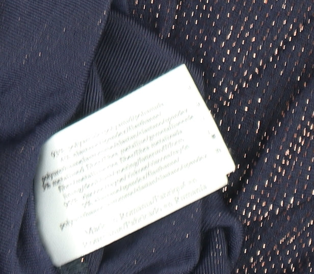 Laura Ashley Women’s Blue Cowl Neck Blouse Size 12