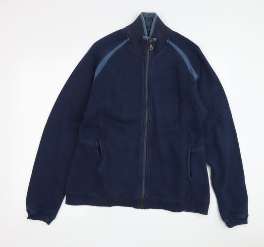 Toggi Women's Blue Cotton Jacket, Size 12, Casual Style