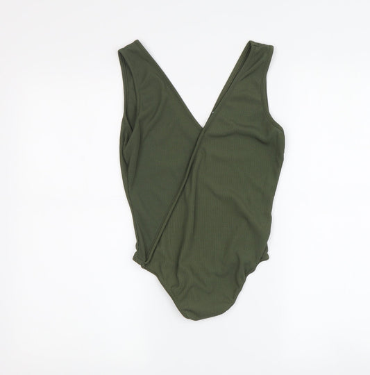 Firetrap Women's Green One Piece Swimsuit S Stylish