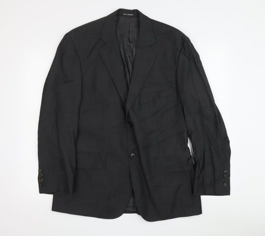 Jeff Banks Men's Black Suit Jacket 38 Short Classic Fit