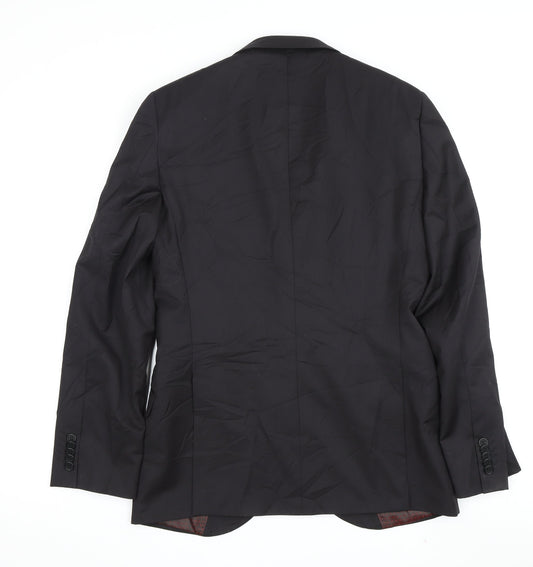 Ted Baker Men's Black Slim Fit Jacket 36R