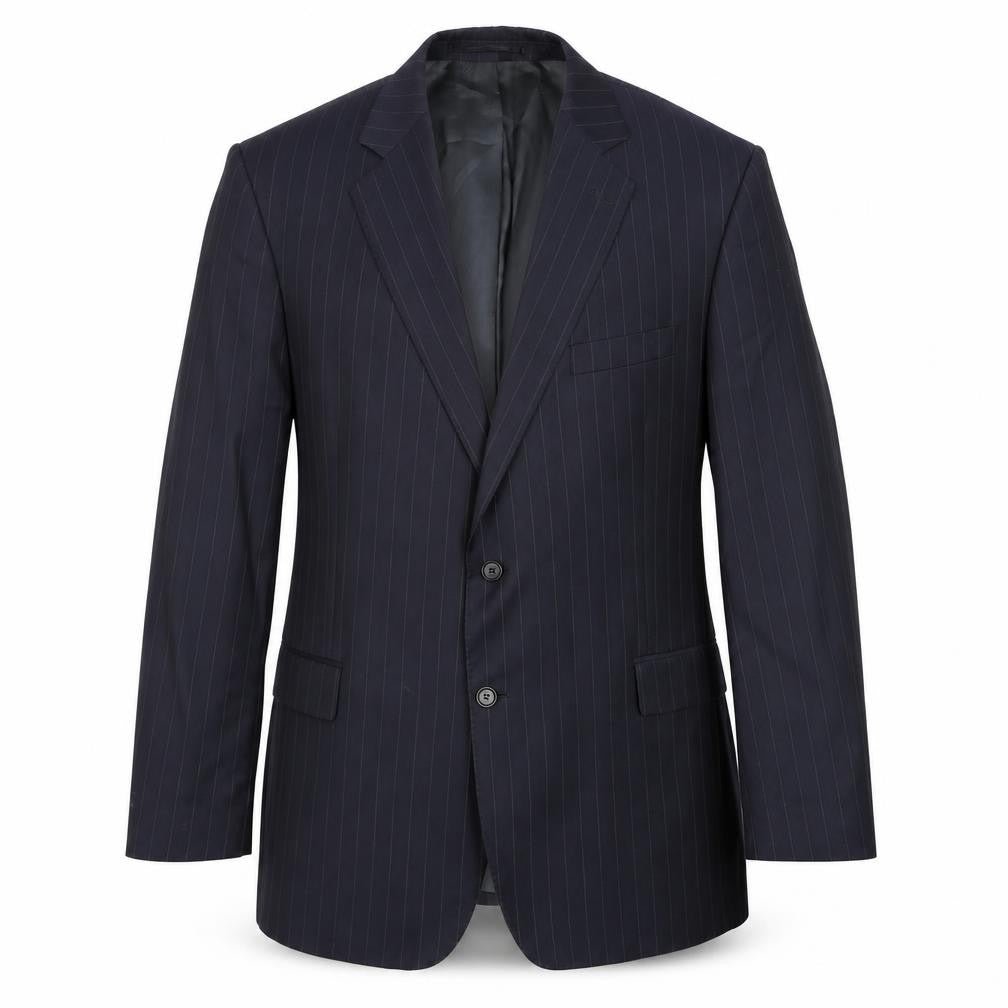 Mens 46 Chest Regular Austin Reed Blue Two-Button Blazer