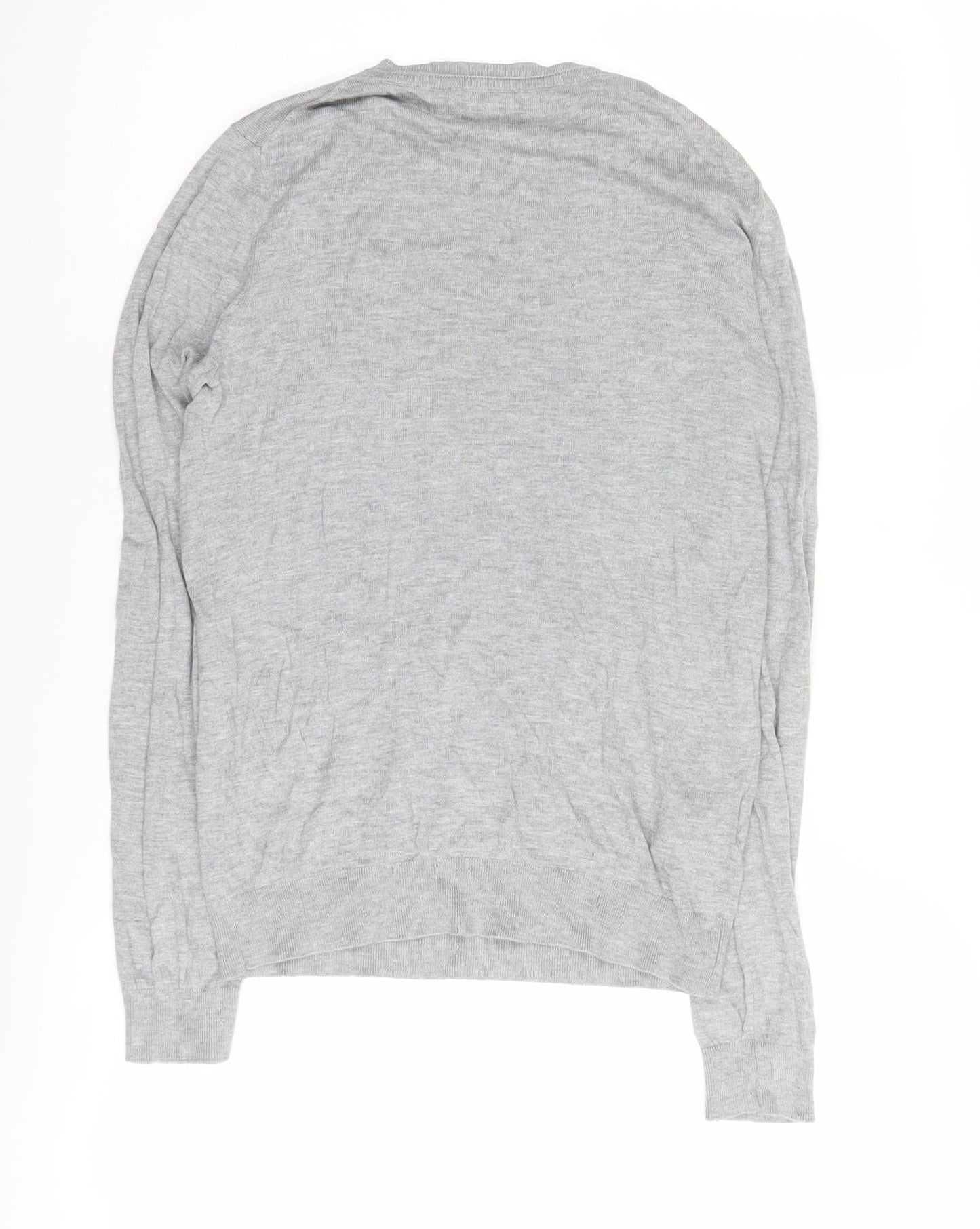 MNG Women's Grey Pullover Jumper, Size M, Crew Neck