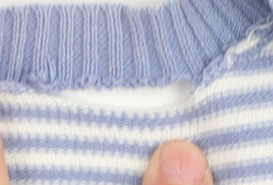 Polo Jeans Ralph Lauren Men's Blue Striped Pullover L