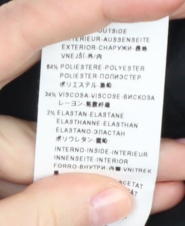 Benetton Women's Black Pencil Skirt Size 14