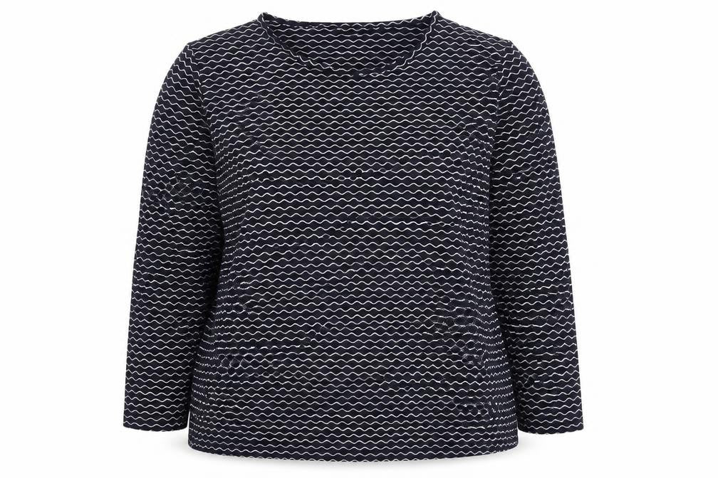 Womens UK Size L EWM Multicoloured Polyester Blend T-Shirt