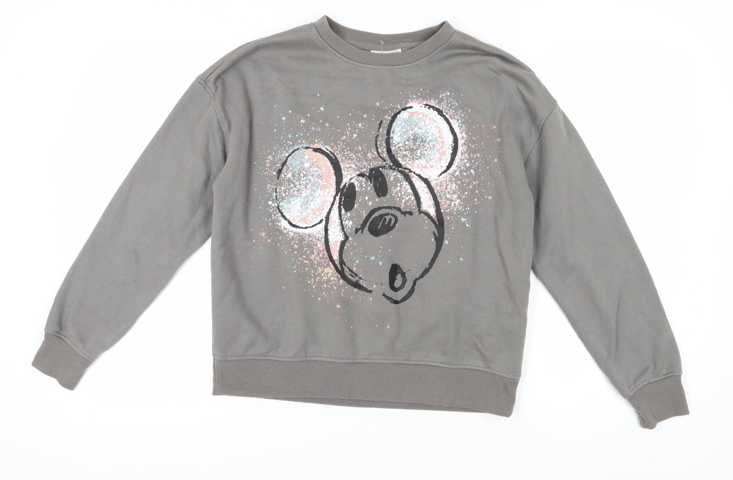 Disney Women's Grey Pullover Sweatshirt Size S