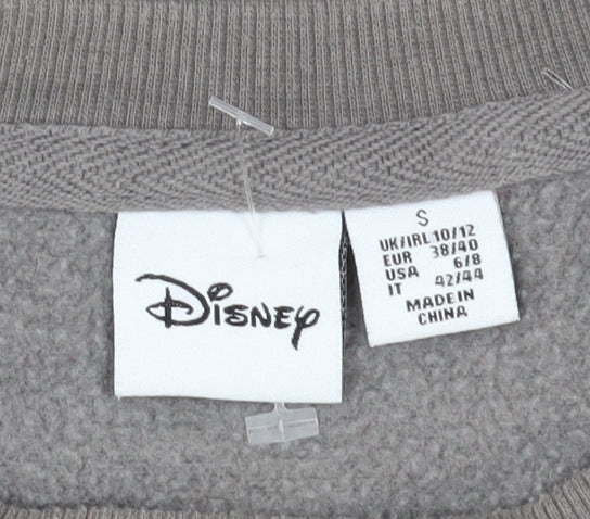 Disney Women's Grey Pullover Sweatshirt Size S