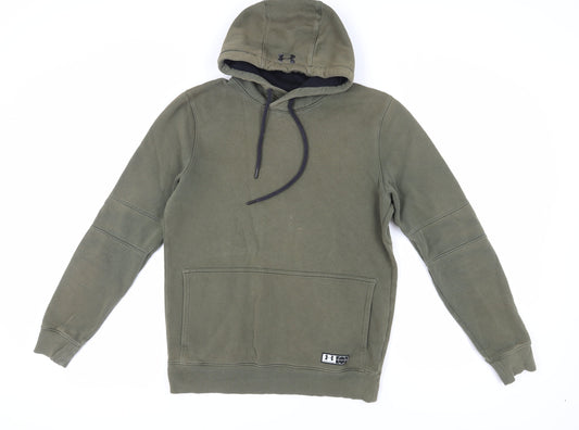 Under Armour Men's Green Pullover Hoodie M