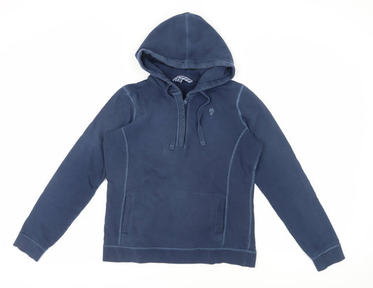 Fat Face Women's Blue Pullover Hoodie - Size L