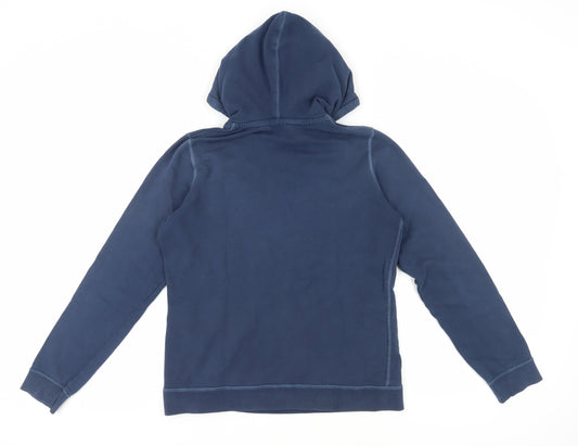 Fat Face Women's Blue Pullover Hoodie - Size L