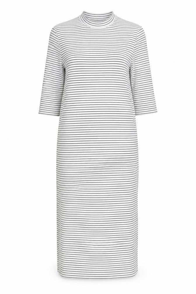 Marks and Spencer Women's Striped Midi Sheath Dress