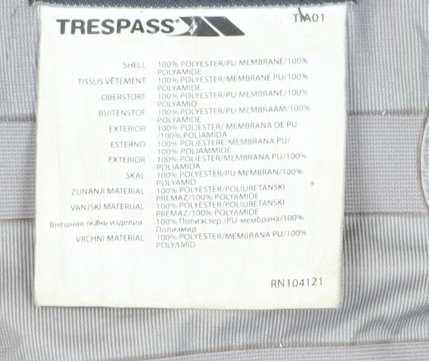 Trespass Men's Black Parka Jacket L