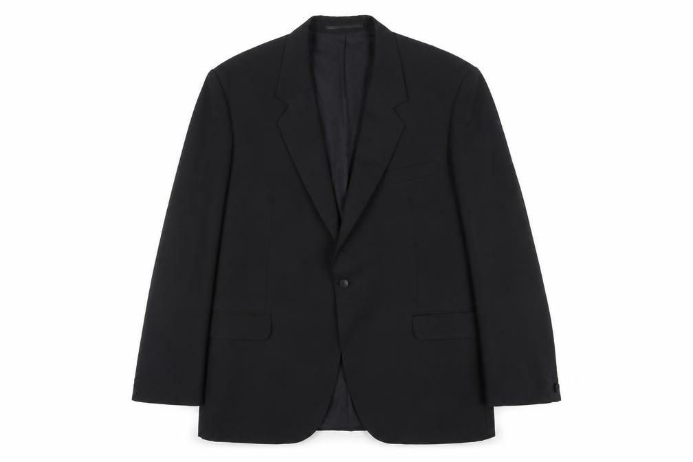 House of Fraser Men's Black Tuxedo Blazer, Size 46R, Classic Style
