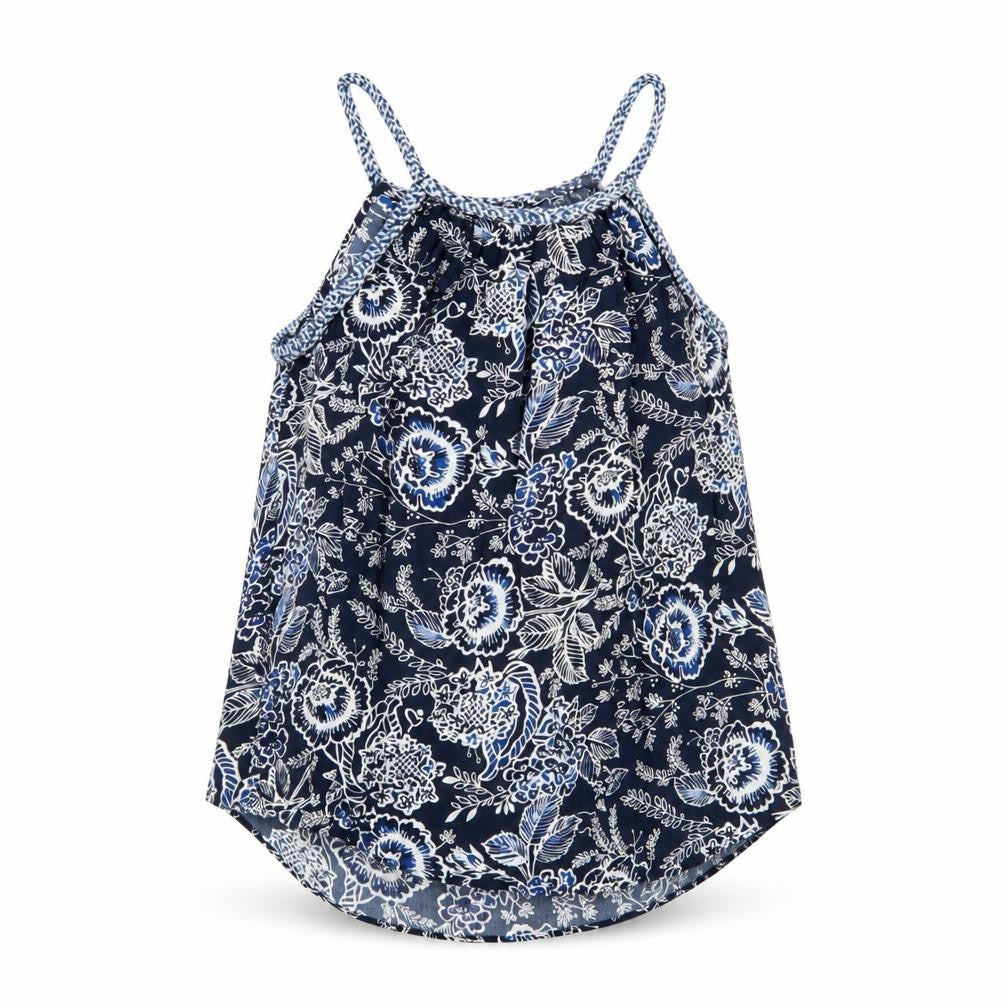 Womens UK Size 2XS Gap Blue Rayon Tank