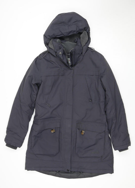 Peter Storm Women's Black Parka Jacket Size 10