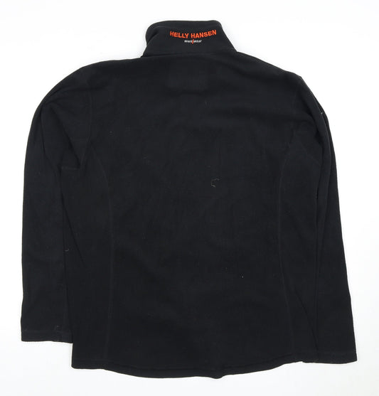 Helly Hansen Men's Black Fleece Jacket, Size L, Workwear