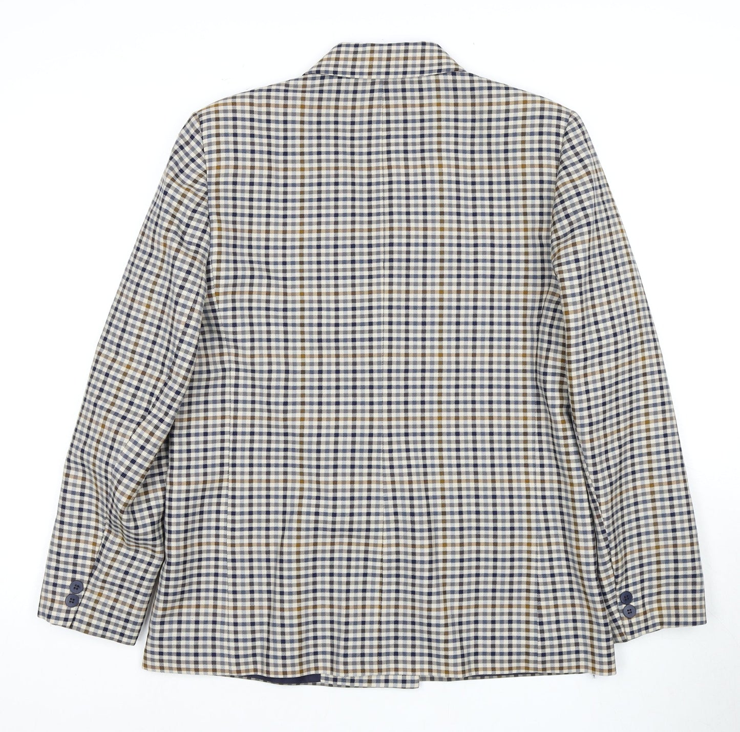 St Michael Women's Multicoloured Wool Blazer, Size 14