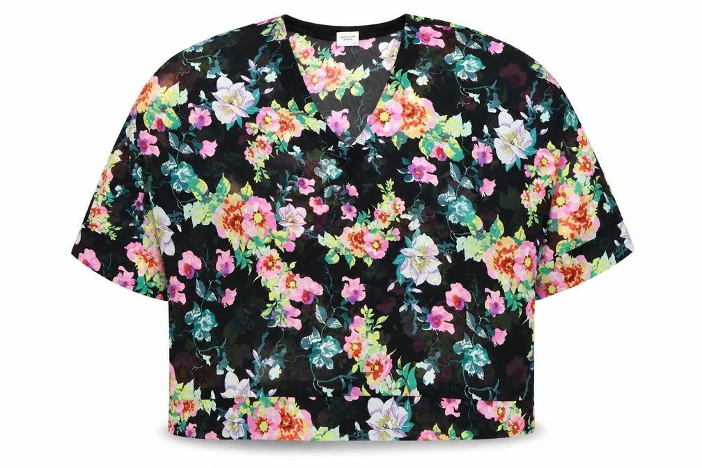 Womens UK Size 12 Jacqueline de Yong Multicoloured Polyester Blouse