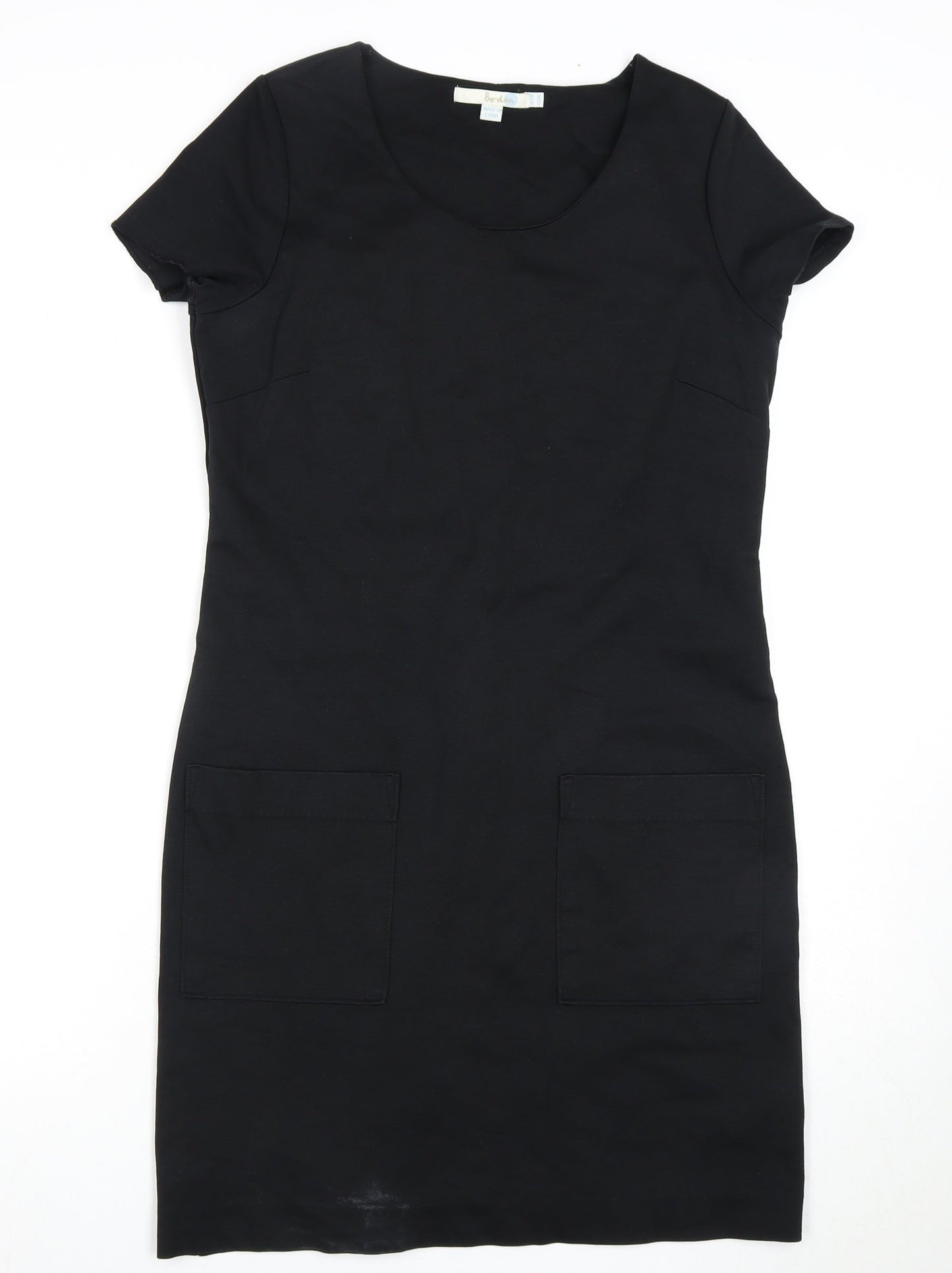 Boden Women's Black Shift Dress Size 12
