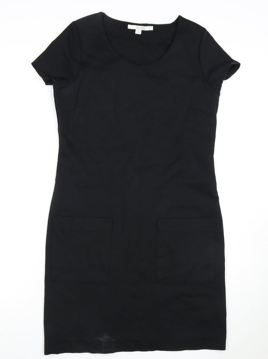 Boden Women's Black Shift Dress Size 12