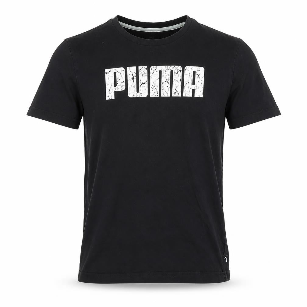 Mens UK Size S PUMA Black  Cotton T-Shirt