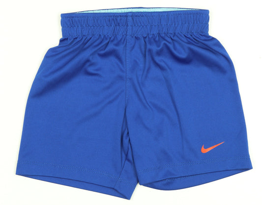Nike Boys Blue Athletic Shorts 4 Years - Activewear