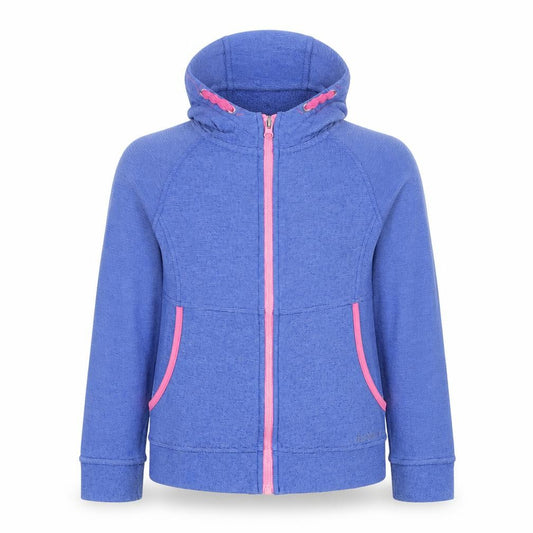 Peter Storm Girls Blue Hooded Jacket, 7-8 Years, Casual Style