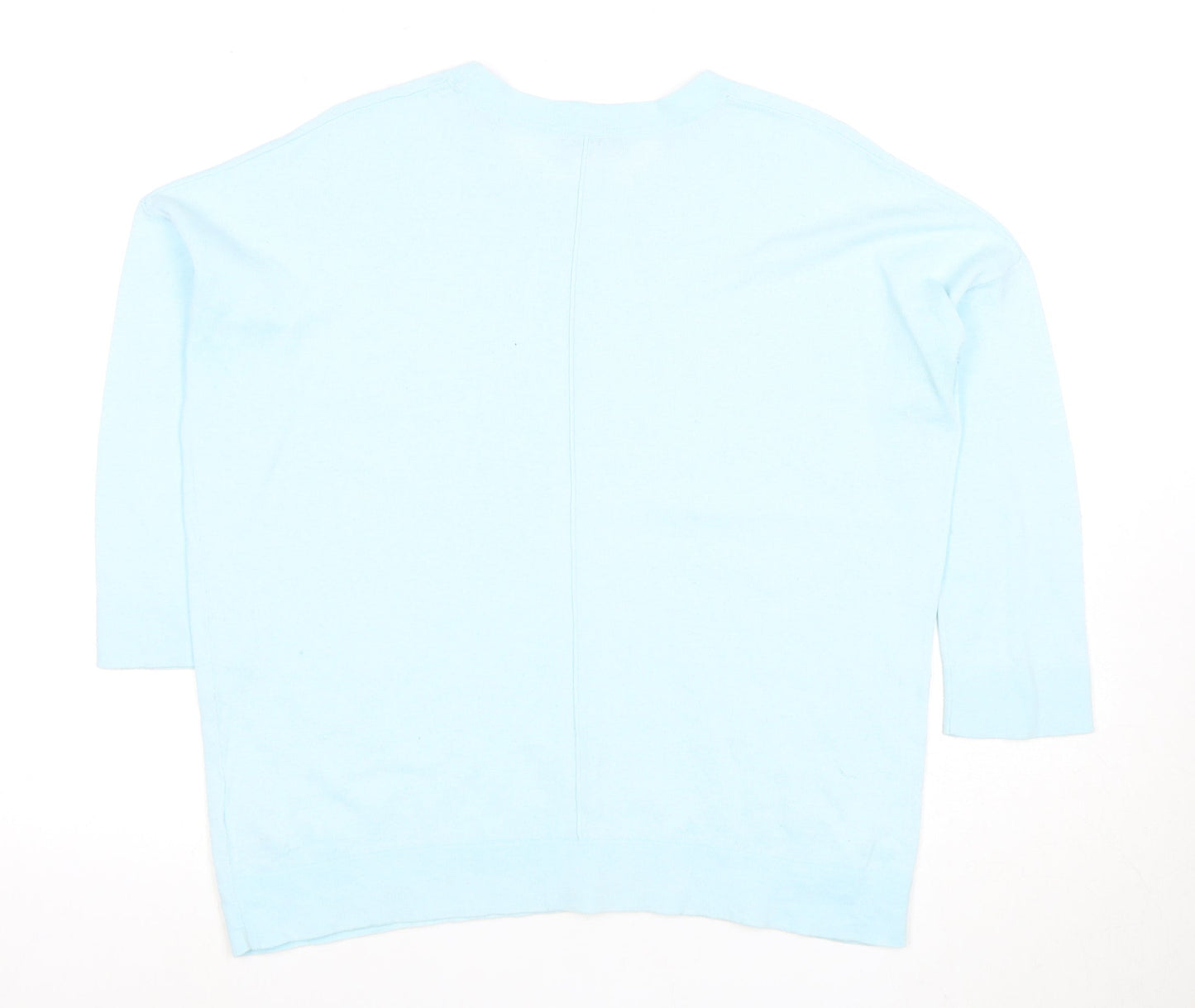 Hobbs Women's Blue Knit Jersey Top S