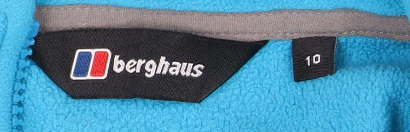 Berghaus Women's Blue Fleece Jacket Size 10