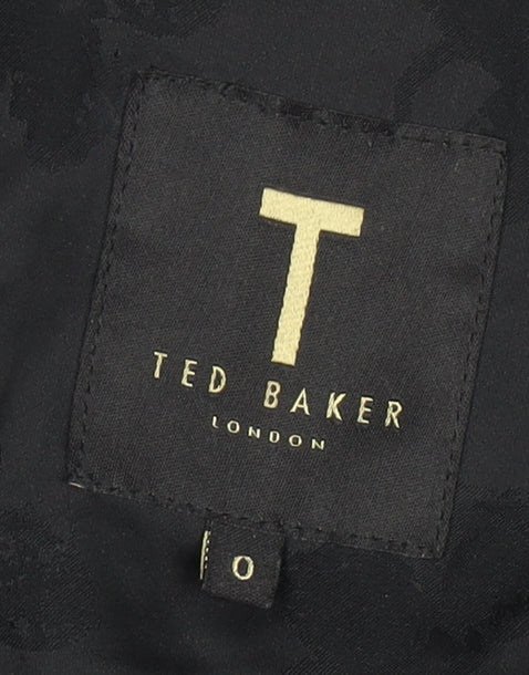 Ted Baker Women's Black Puffer Jacket Size 4