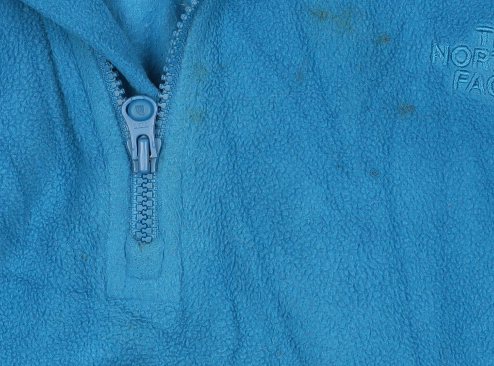 The North Face Women's Blue Pullover Fleece Sweatshirt L