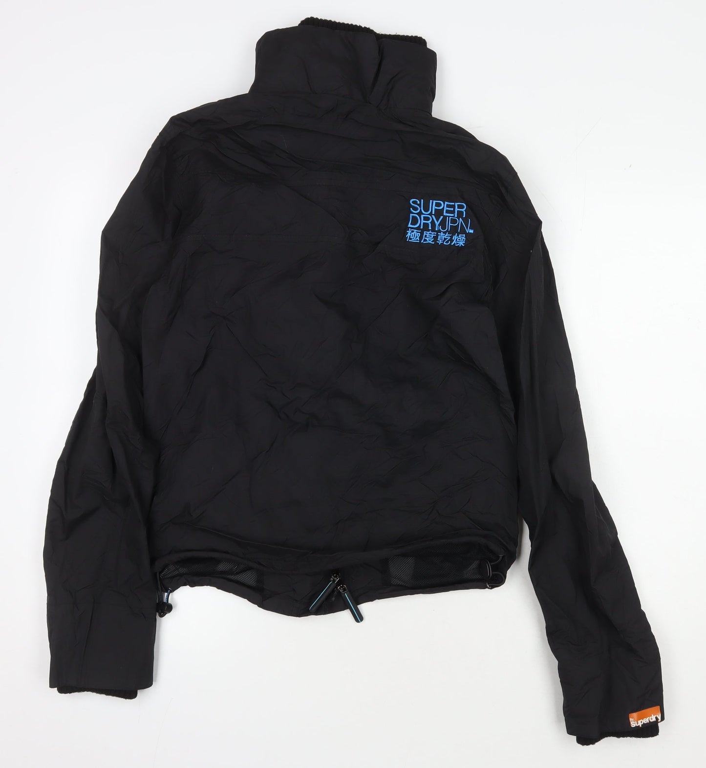 Superdry Men's Black Windbreaker Jacket Size S