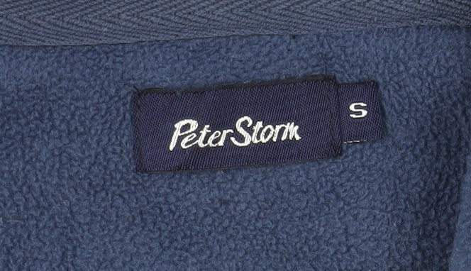 Peter Storm Men's Small Black Fleece Pullover Sweatshirt