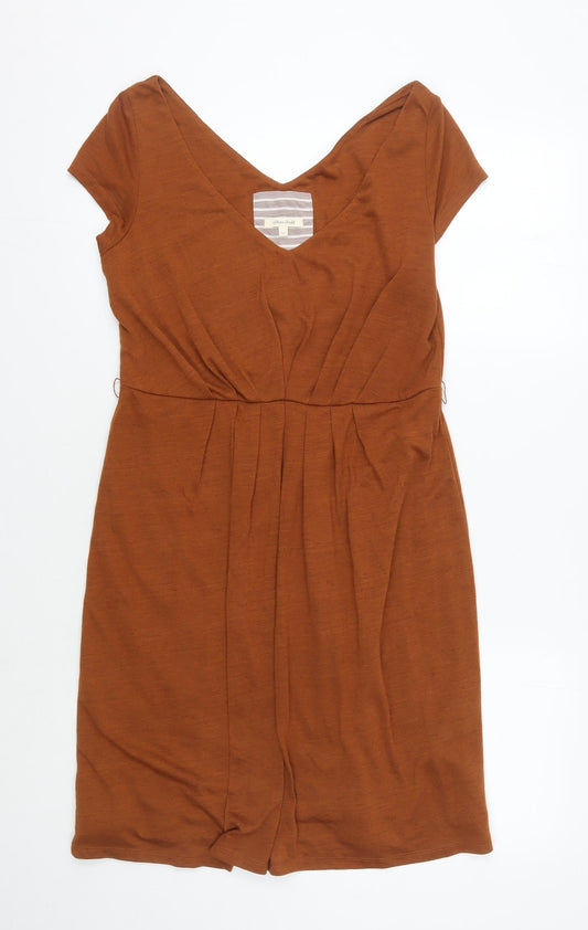 White Stuff Brown Womens Dress Size 12